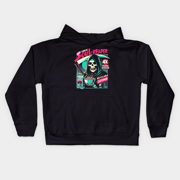 Soul Reaper Cereal Kids Hoodie by Lima's